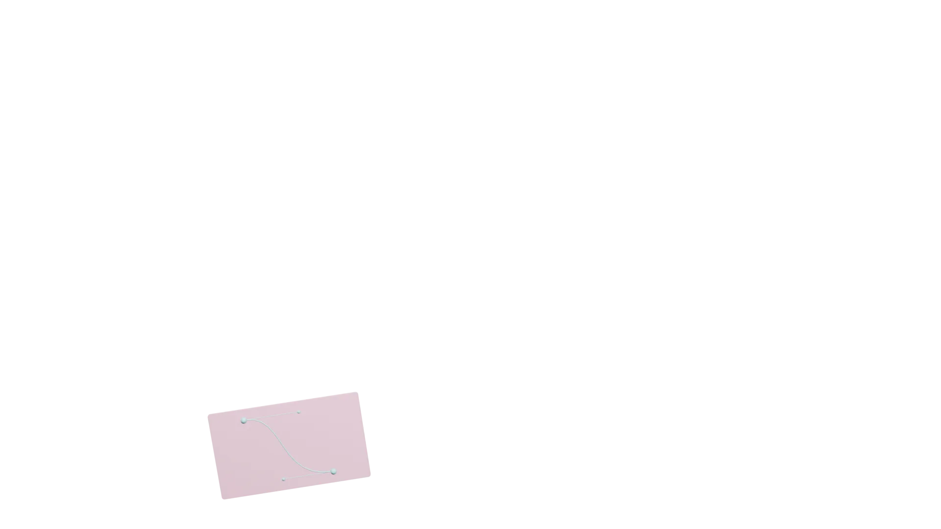 rectangle courbe 3d
