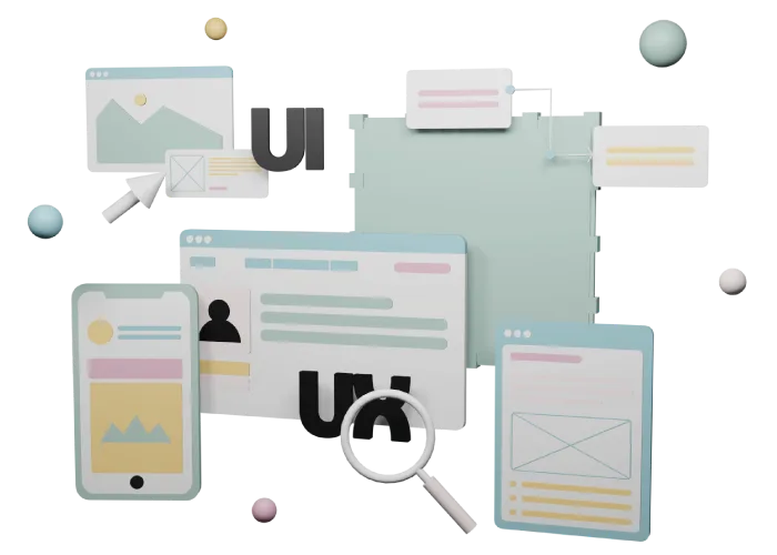 design ux ui 3d