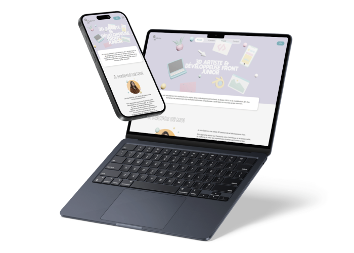 mockup site portfolio